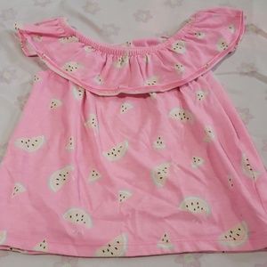 Watermelon toddler top